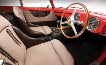 Driver's seat of the 1952 Ferrari 340 Mexico