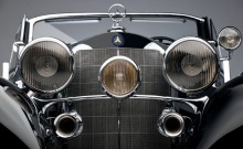 Front View of a 1939 Mercedes Benz 540 K Special Roadster