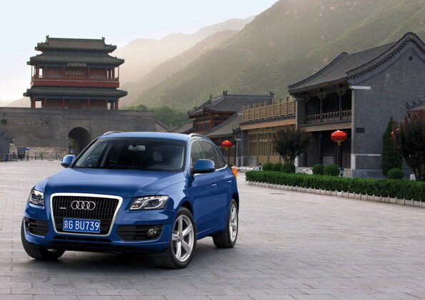 Audis are selling well in China