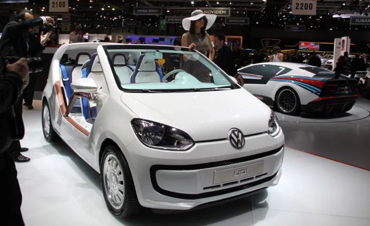VW Up! Study at the Geneva Auto Salon in 2012