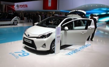 Toyota Yaris Hybrid at the Geneva Auto Salon 2012