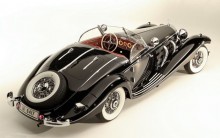 1936 Mercedes-Benz 540 K Special Roadster 3/4 Rear View 1936 Mercedes-Benz 540 K Special Roadster 3/4 Rear View