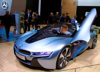 BMW i8 at Geneva Auto Salon 2013