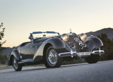 1939 Mercedes-Benz 540K Special Roadster  front three quarters view