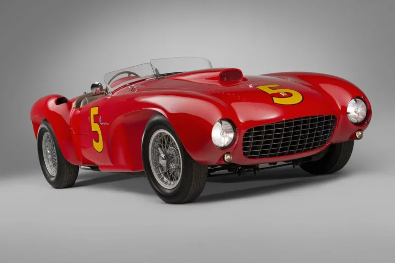 Kimberly Red 1953 Ferrari 375 MM Spider