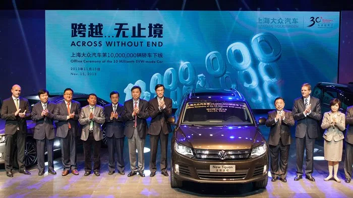 10 million VW in China