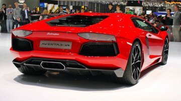 Lamborghini Aventador at the Geneva Auto Salon 2013