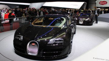 Bugatti Veyron at Geneva Auto Salon 2013