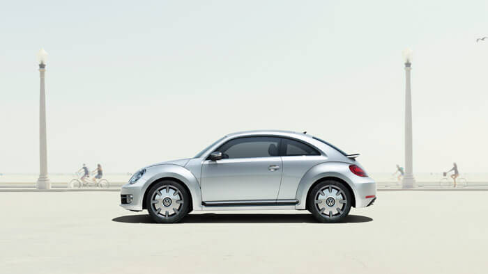 VW Beetle side profile