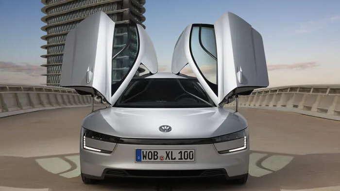 VW XL1 Doors Open