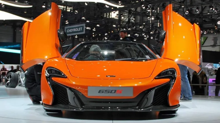 McLaren 650S at the Geneva Auto Show 2014