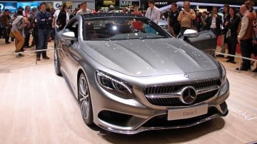 Mercedes S Class Coupe at the Geneva Auto Show 2014