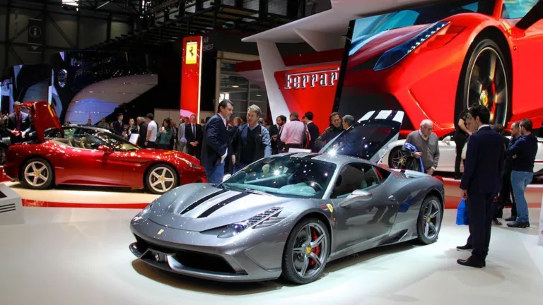 Ferrari 458 Speciale at the Geneva Auto Salon 2014