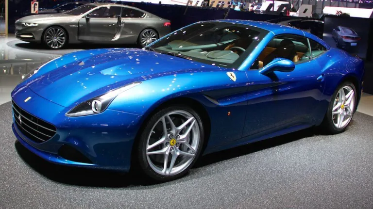 Ferrari California at the Geneva Auto Salon 2014
