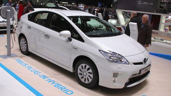 Toyota Prius Plug In Hybrid at Geneva Auto Salon 2014