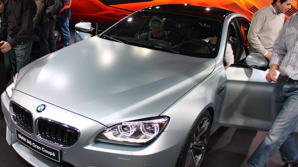 BMW M6 Grand Coupe at the Geneva Auto Salon 2013