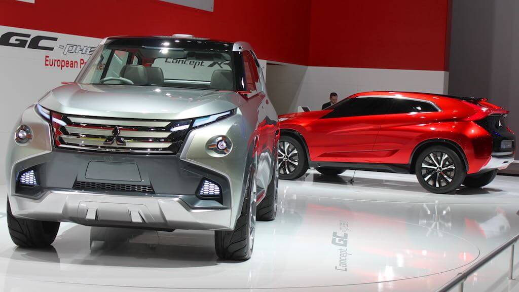 Mitsubishi Concept GC PHEV at Geneva Auto Salon