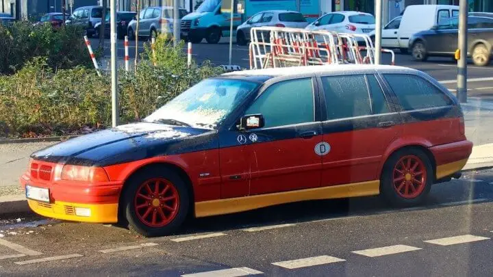 BMW Kombi in German Colors