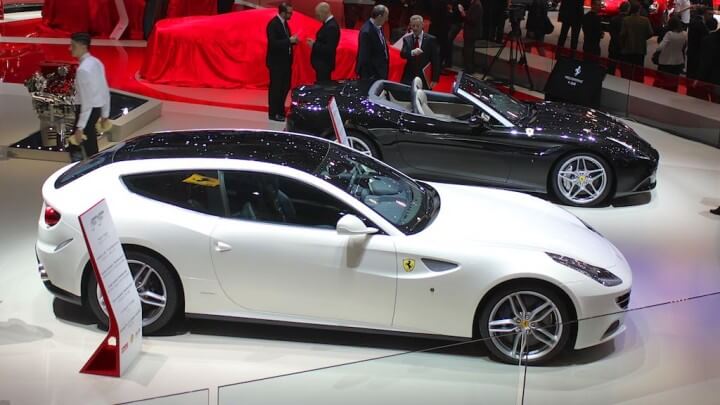Ferrari FF and California T at Geneva Auto Show 2015
