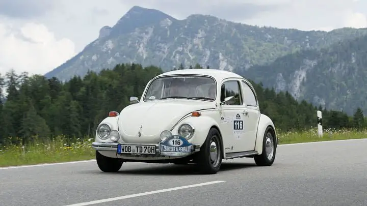 VW Beetle Classic Car Rally