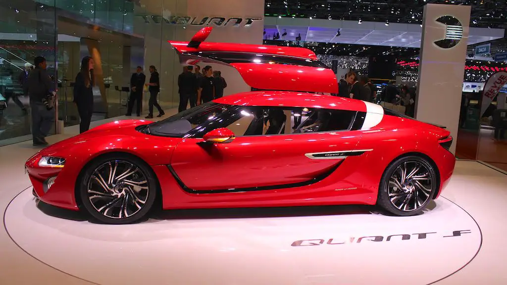 Quant F Electric Sportscar at Geneva Auto Show 2015