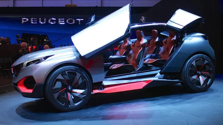 Peugeot Quartz at the Geneva Auto Show 2015