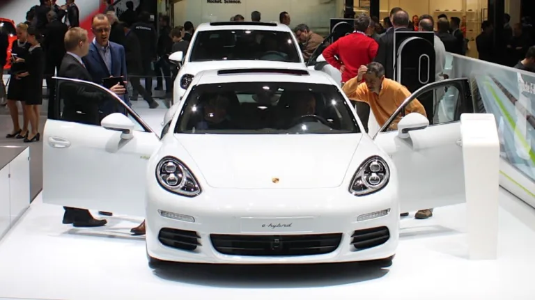 Porsche e-Hybrid at the Geneva Auto Show 2015