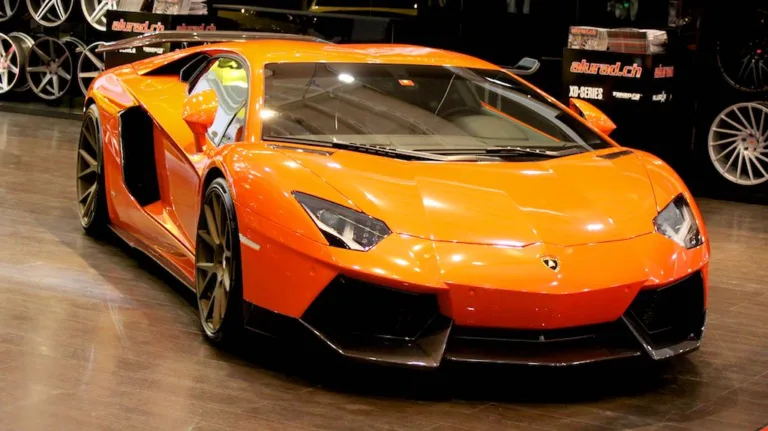 Orange Lamborghini