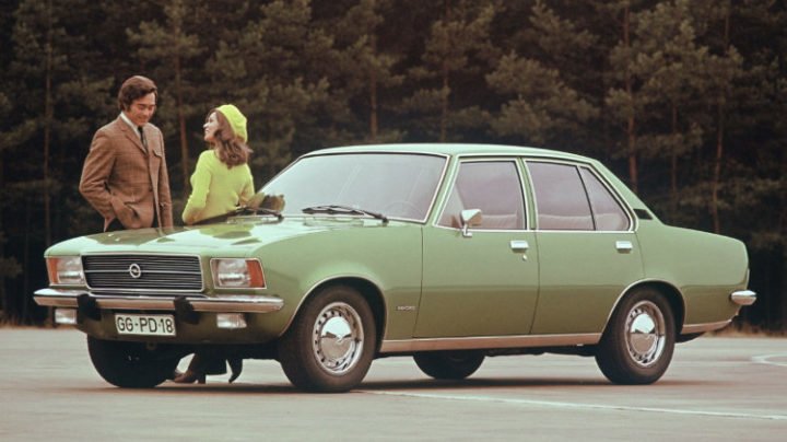 The Opel Rekord D Luxus, 1972-1977.