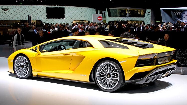 Lamborghini Aventador at Geneva 2017