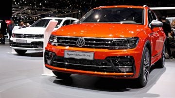 VW Tiguan Allspace R-Line at Geneva 2018