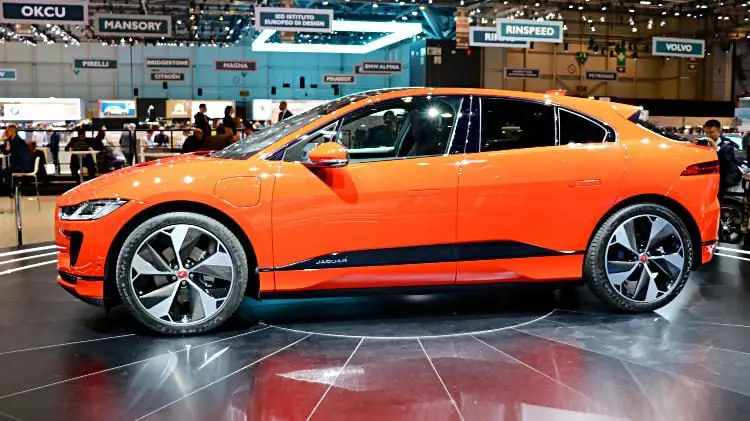 Jaguar iPace at Geneva Auto Show 2018