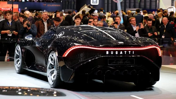 Bugatti La Voiture Noire at Geneva Auto Salon 2019 -  2019 (Full Year) Europe: Car Sales per EU and EFTA Country