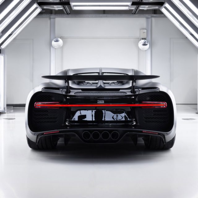 Bugatti Chiron Sport “Edition Noire Sportive” rear