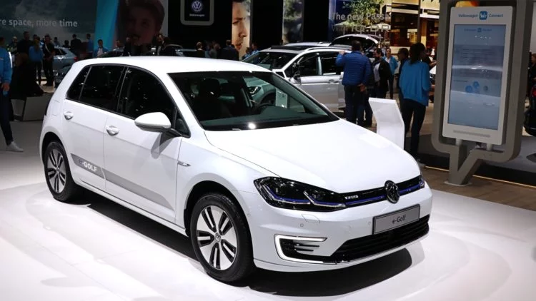 The VW eGolf was the best-selling electric car model in Germany during the first quarter of 2020.