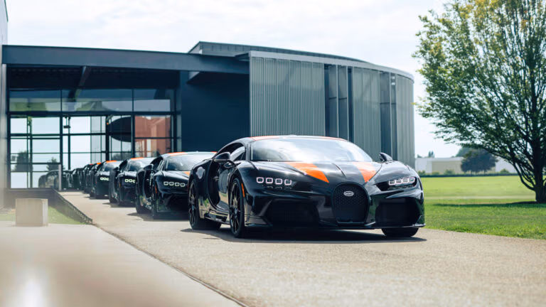 In full-year 2022, Bugatti had the best year of its modern history with 80 deliveries and sales