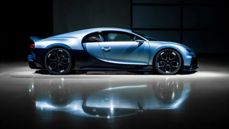 The unique Bugatti Chiron Profilée will be auctioned in February 2023